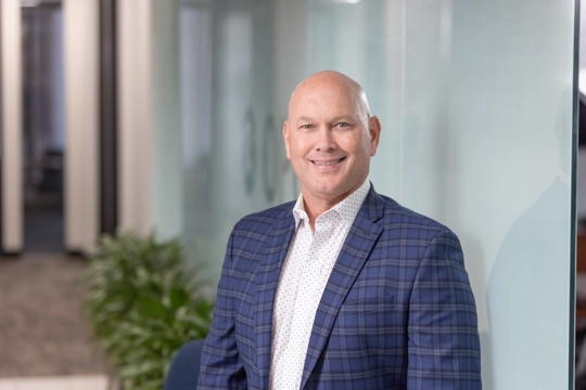 portrait of a smiling person in business attire